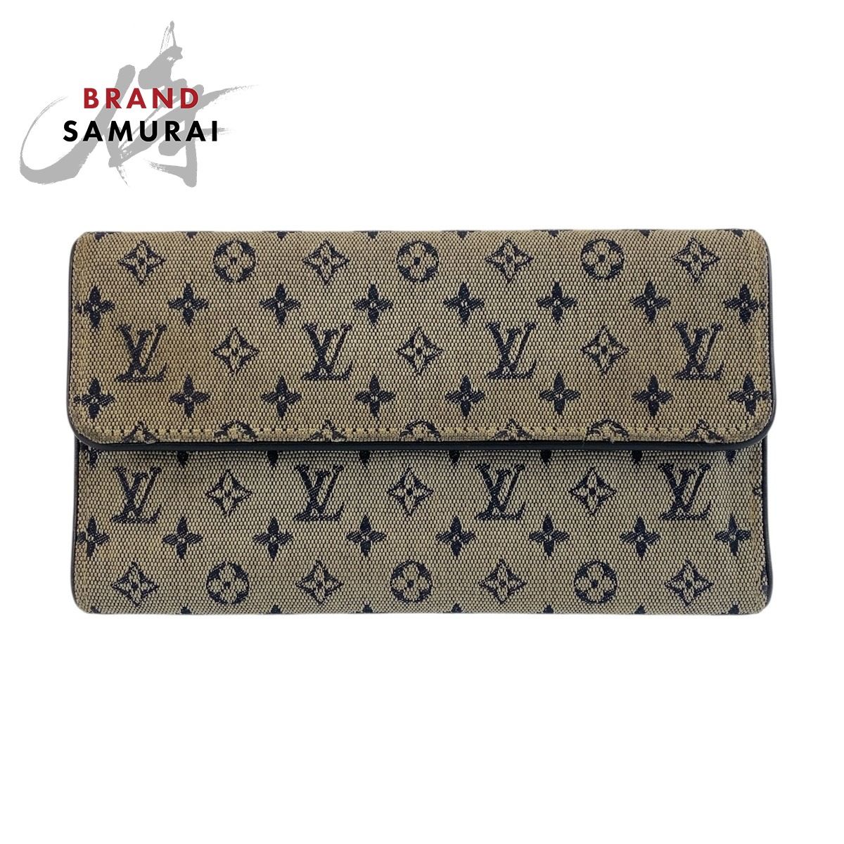 良品　ルイヴィトン 長財布 ポルトトレゾール インターナショナル　モノグラム LOUIS VUITTON ルイヴィトン M92443 モノグラム・ミニ ポルト