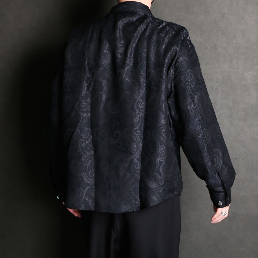 superNova. Big shirt jacket 弐 - Paisley jacquard / シャツ