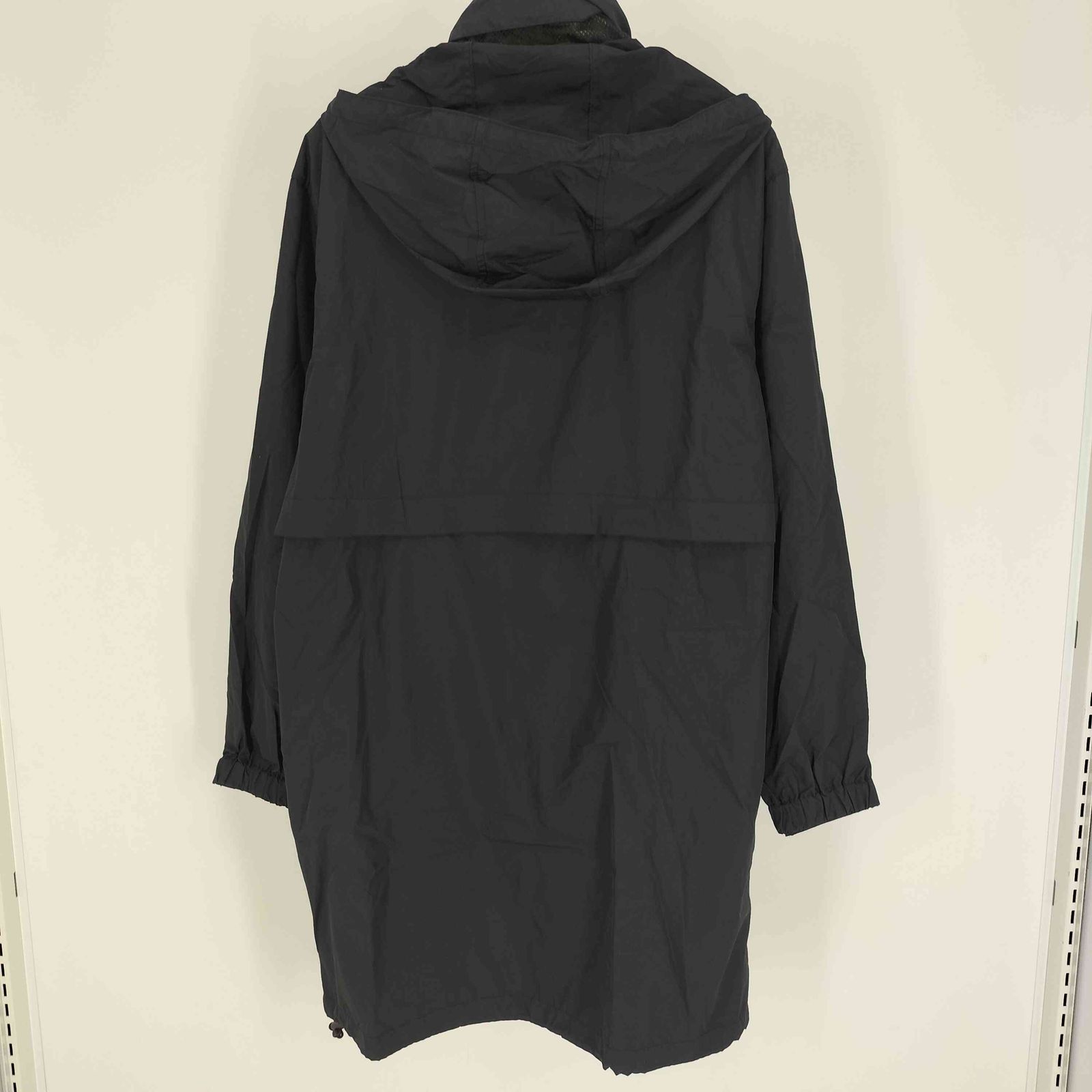 00S USA製 Eddie Bauer ナイロンコート エディーバウアー 古着 00s Eddie Bauer パデッド 牛革 レザー カー コート M