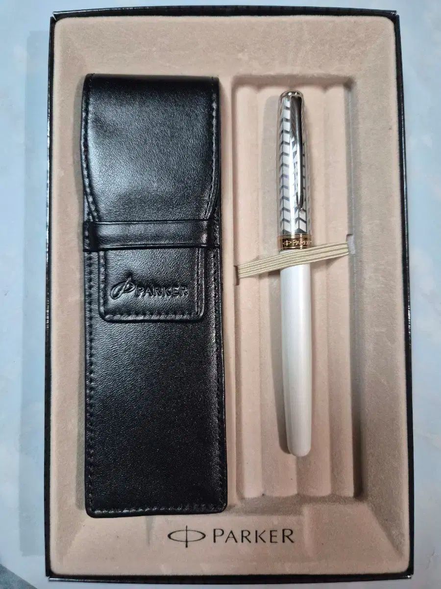 パーカー PARKER ニューソネット パール - メタル ST 18K 万年筆 P ー 44