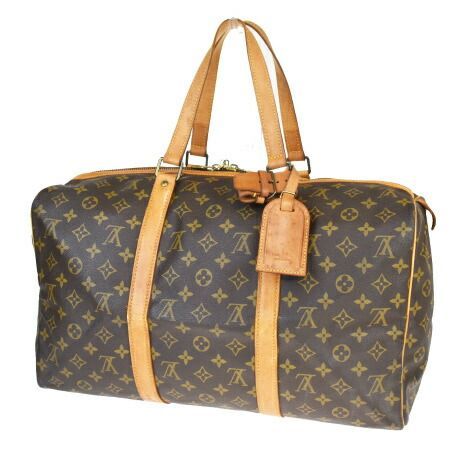 【中古】 中美品 ルイヴィトン LOUIS VUITTON サック スープル 45 ボストンバッグ 旅行かばん ハンド モノグラム レザー M41624 80MB987