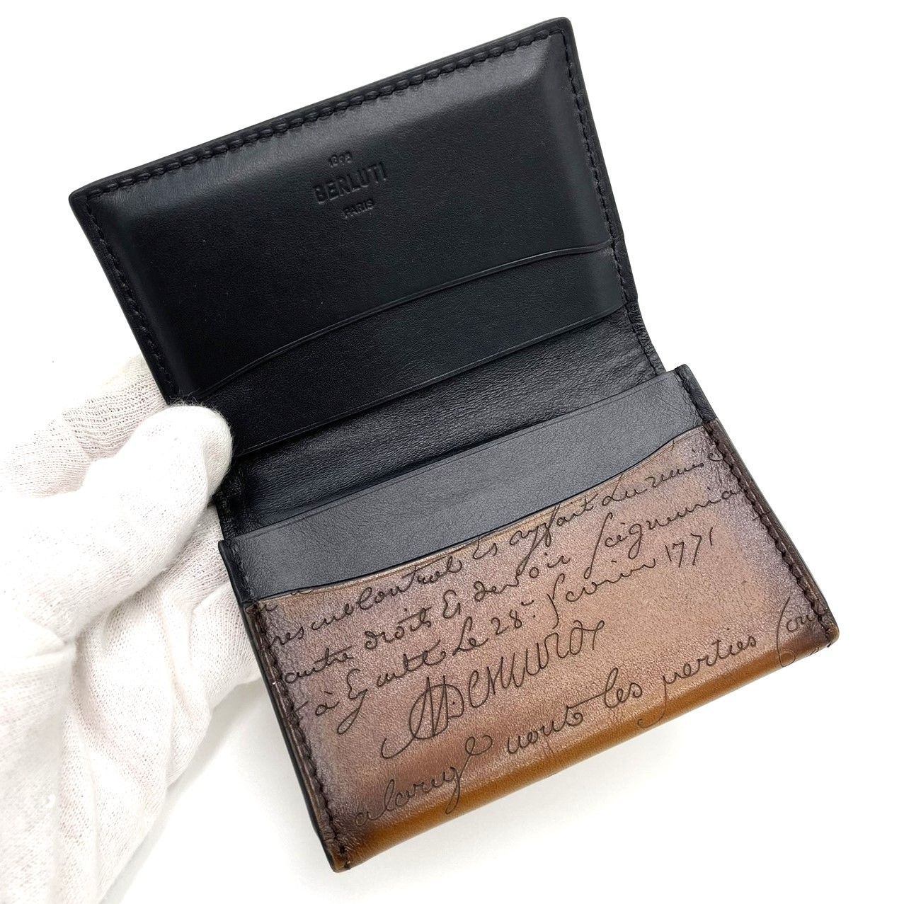 最終値下げ】BERLUTI(ベルルッティ)名刺ケース