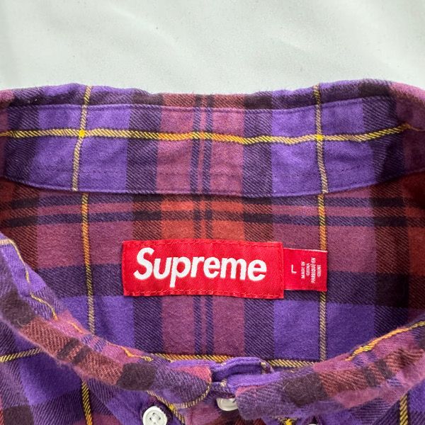 Supreme/シュプリーム【24AW】Plaid Flannel Shirt/プレイド