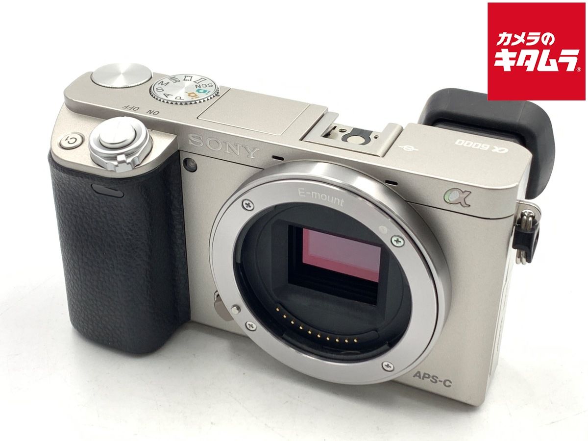 中古】 【良品】 ソニー α6000 ボディ シルバー [ILCE-6000 S