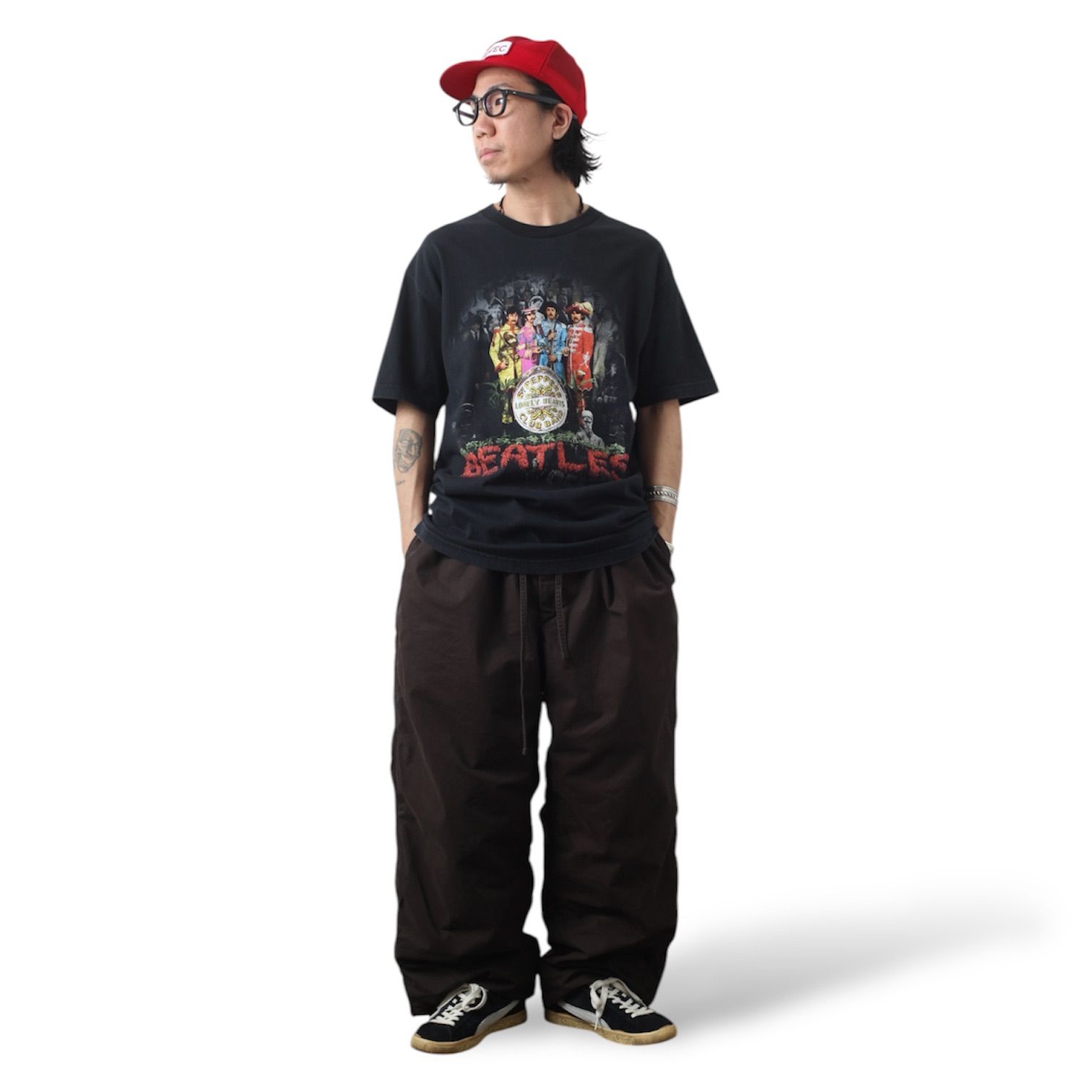 古着 00s ザ ビートルズ Tシャツ ブラック L 当時物 ヴィンテージ 