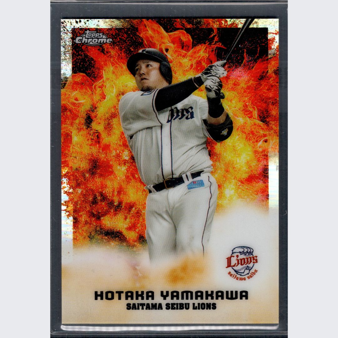山川穂高 西武 2022 Topps NPB Chrome Power Dynamics - メルカリ