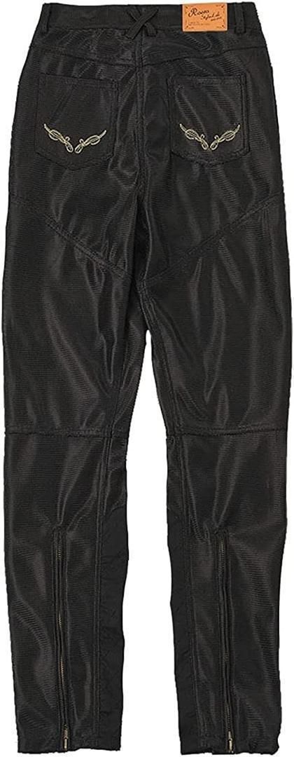53％引】ロッソ ROP-32 ブラック（M）スタイルアップメッシュパンツ