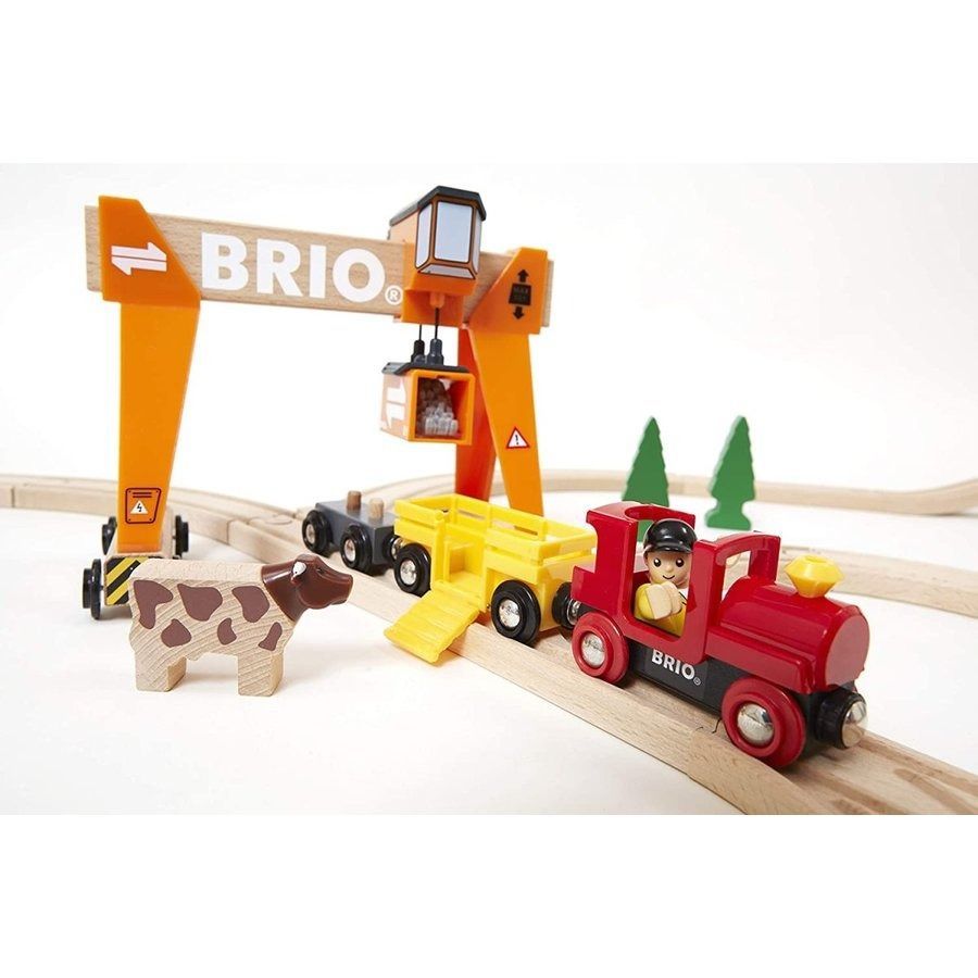 限定 BRIO ブリオ 2019年クリスマス限定レールセット 80000-130 - メルカリ