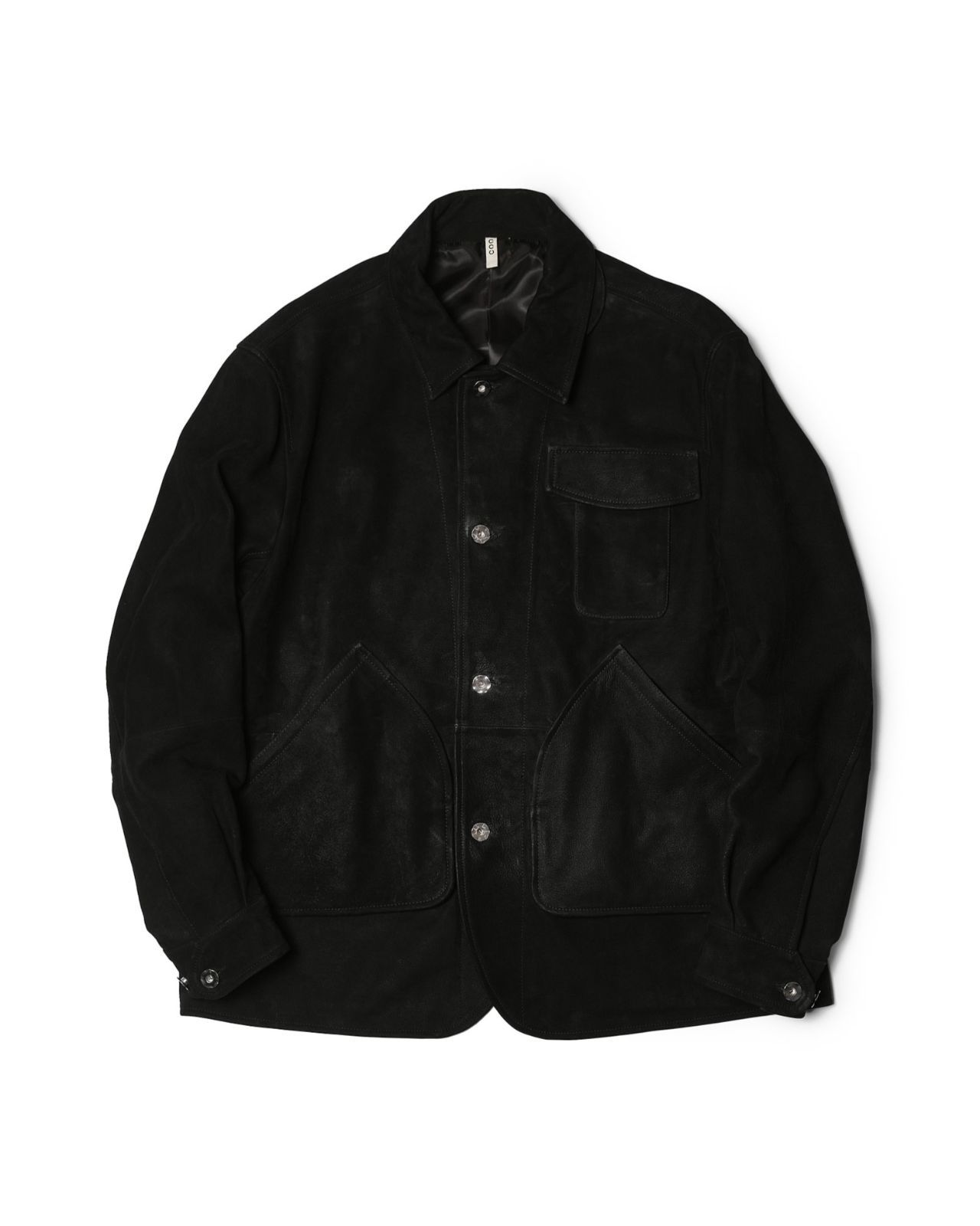 CCU シーシーユー HUNTING JKT COW NUBUCK BLACK ハンティング 