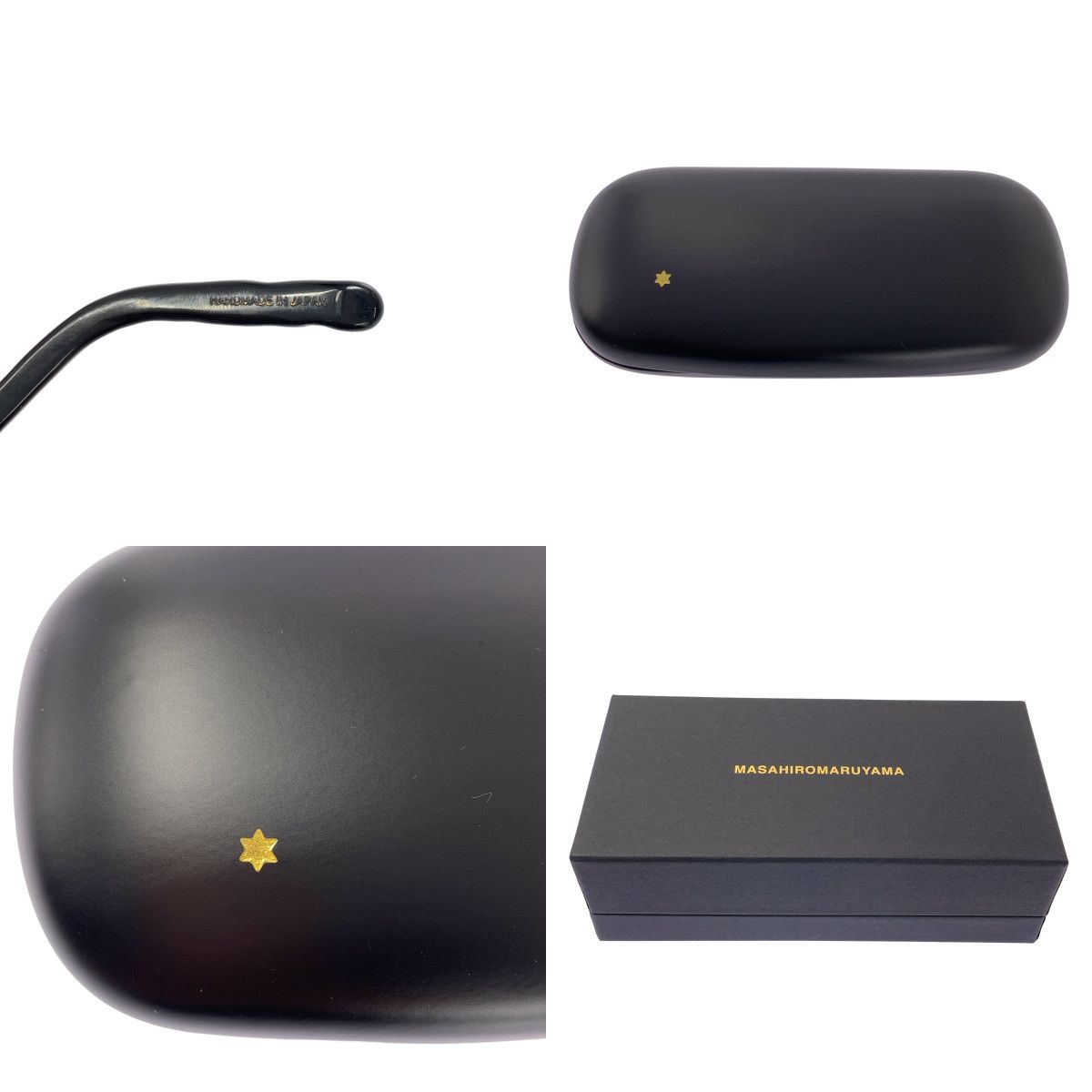 MASAHIRO MARUYAMA マサヒロマルヤマ ラウンドフレーム サングラス 42□27-145 ブラック USTAUSTRALIA_COM_AU