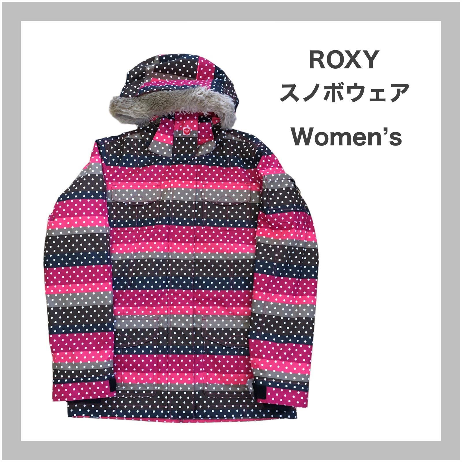 ROXY ロキシー スノボウェア スキーウェア M - 古着の鈴六＠休業中