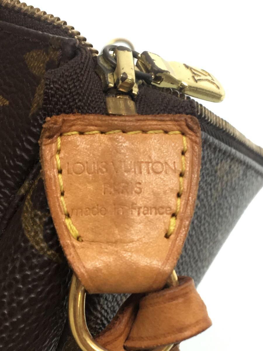 LOUIS VUITTON ポシェット・アクセソワール(OLD)_モノグラム_BRW PVC ブラウン M51980 - メルカリ