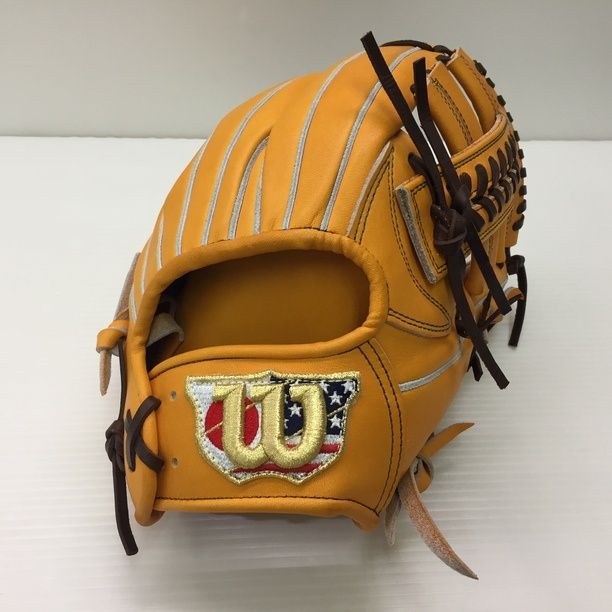 中古品 ウィルソン Wilson 硬式 内野手用オーダーグローブ D5型 9116