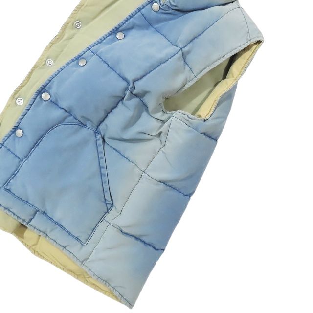 レミレリーフ　インディゴ染　ダウンジャケット　REMI RELIEF ブルー REMI RELIEF（レミレリーフ）の「REMI RELIEF /【別注】Quillted