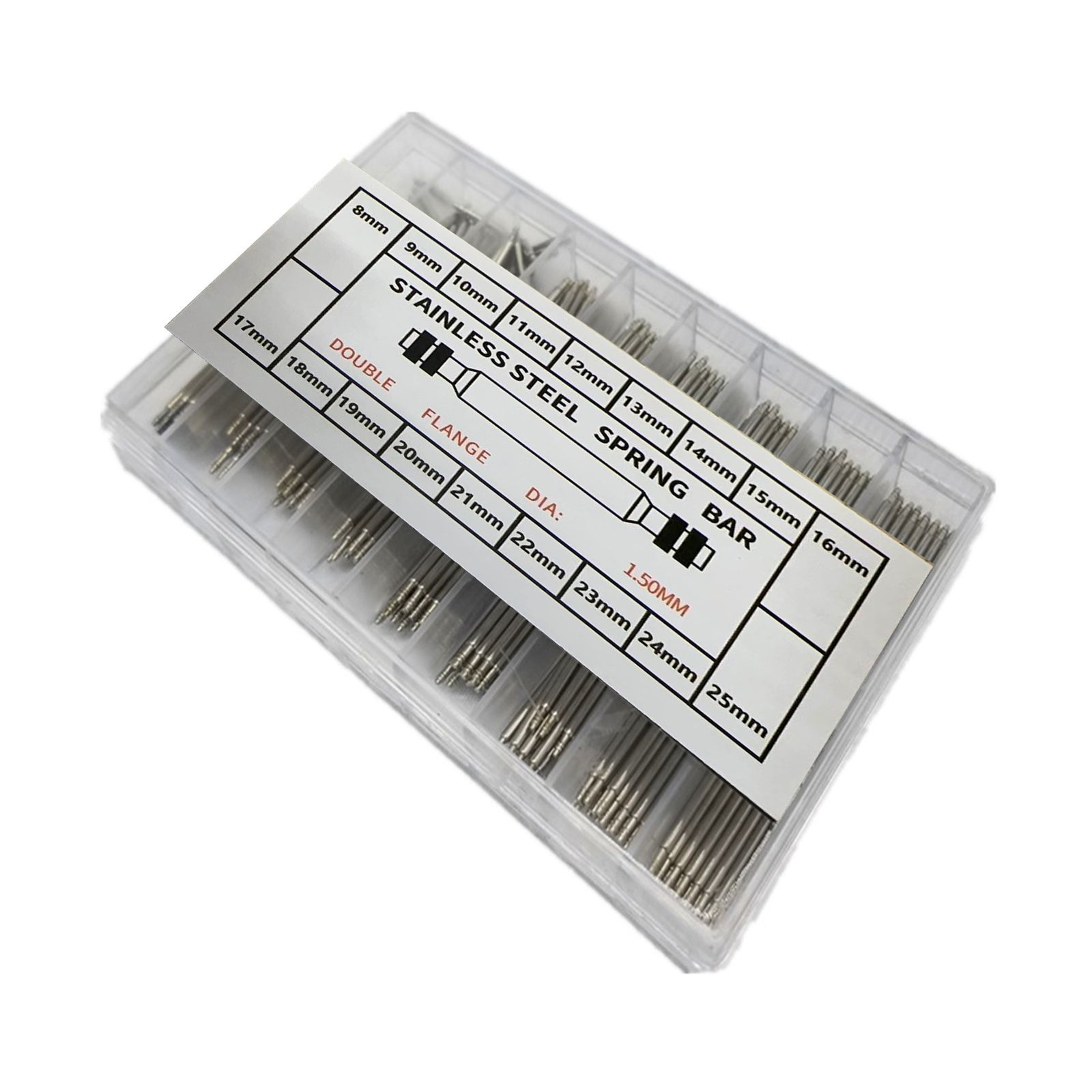 plusnao バネ棒 腕時計用 ベルト用 2本セット 1.5mm 交換用