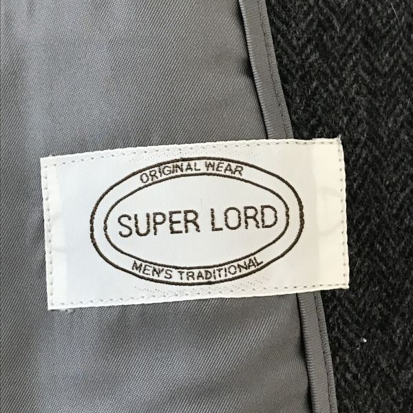 90s-00s★スーパーロード/SUPER LORD★ウール/ロング/チェスターコート/アウターCoats/Jackets/Jumpers◆cBH267 Vintage Wool Lord Jacket. Trench ヴィンテージ加工