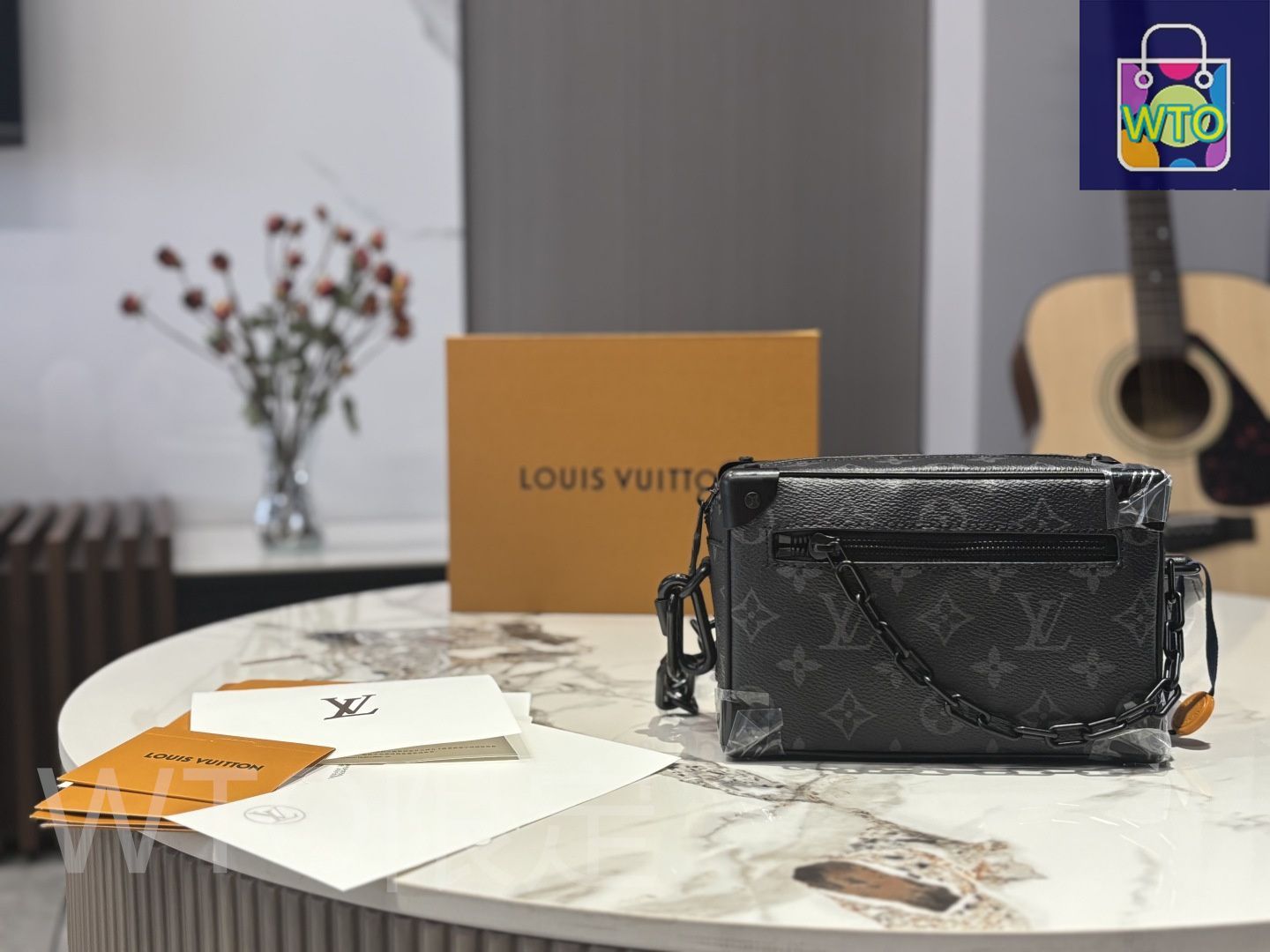 ルイヴィトン　louis vuitton ソフトトランク　黒 今日特価】LV ルイヴィトン Soft Trunk ソフトトランク 男女兼用