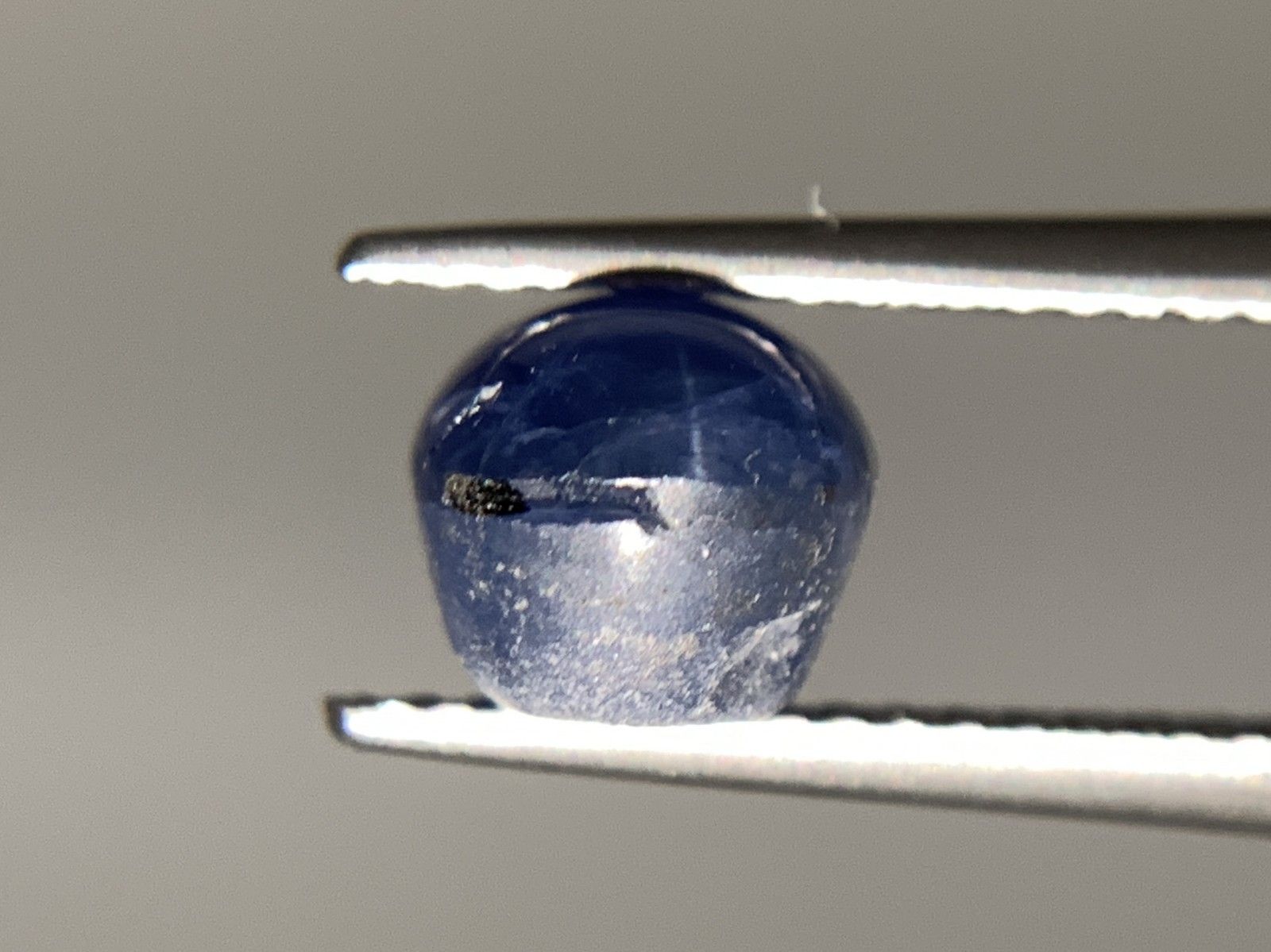 スターサファイア 天然 3.623ct 宝石ソーティング付き 8.3㎜×6.5