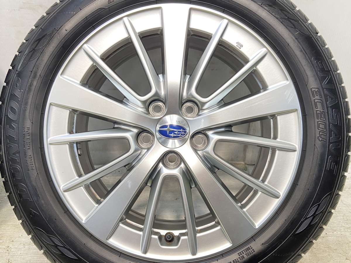 205/55R16 ダンロップ エナセーブ EC204 スバル純正 16x6.5 55 100-5穴 