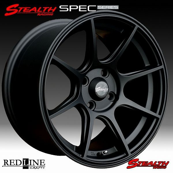 ステルスレーシング RG-1 15x8.0J PCD100/4H ステルスレーシング RG-1 15x8.0J OFF+30 PCD100/4H スーパー
