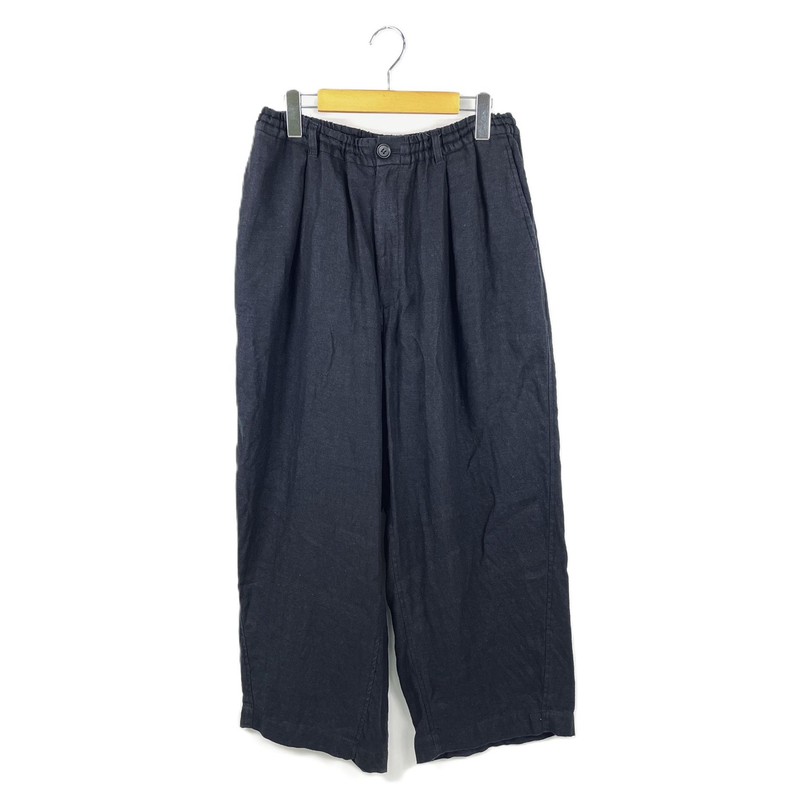 JOURNAL STANDARD LUXE ジャーナル ラックス 25 SS 25-030-440-0050-1-0 フレンチリネンツイルパンツ Mサイズ ブラック