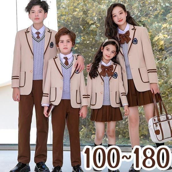 中学 小学生 卒業式 入学式 スーツ 学生服 お受験 140 5点セット 子供スーツ 発表会 110 170 100 150 4点セット 160 130 通学 120 nee3e684111