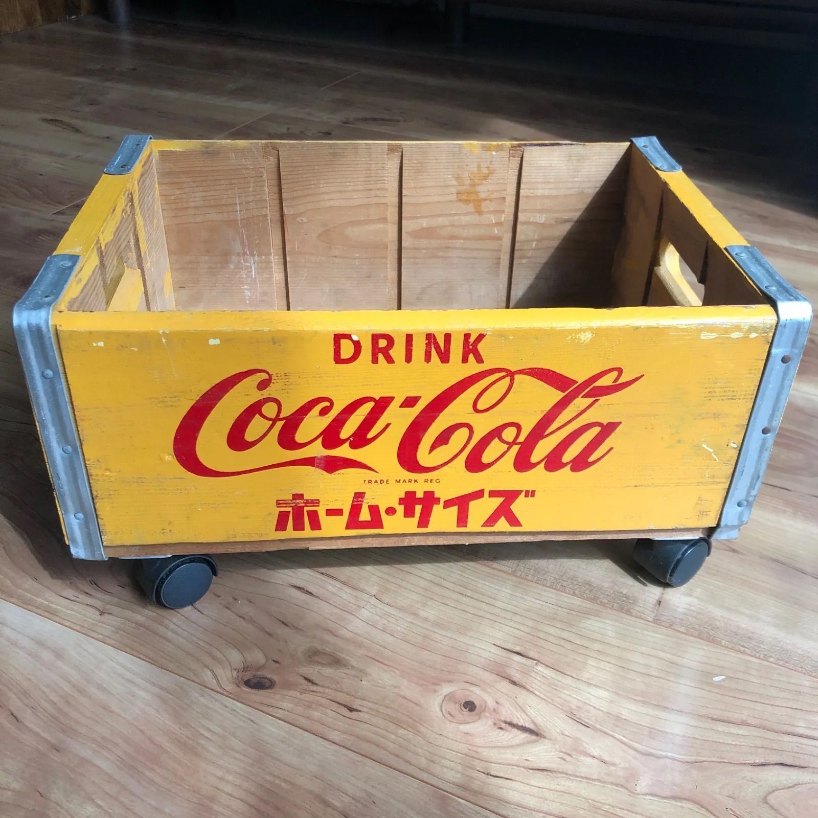 コカコーラ 木箱 - 店舗用品