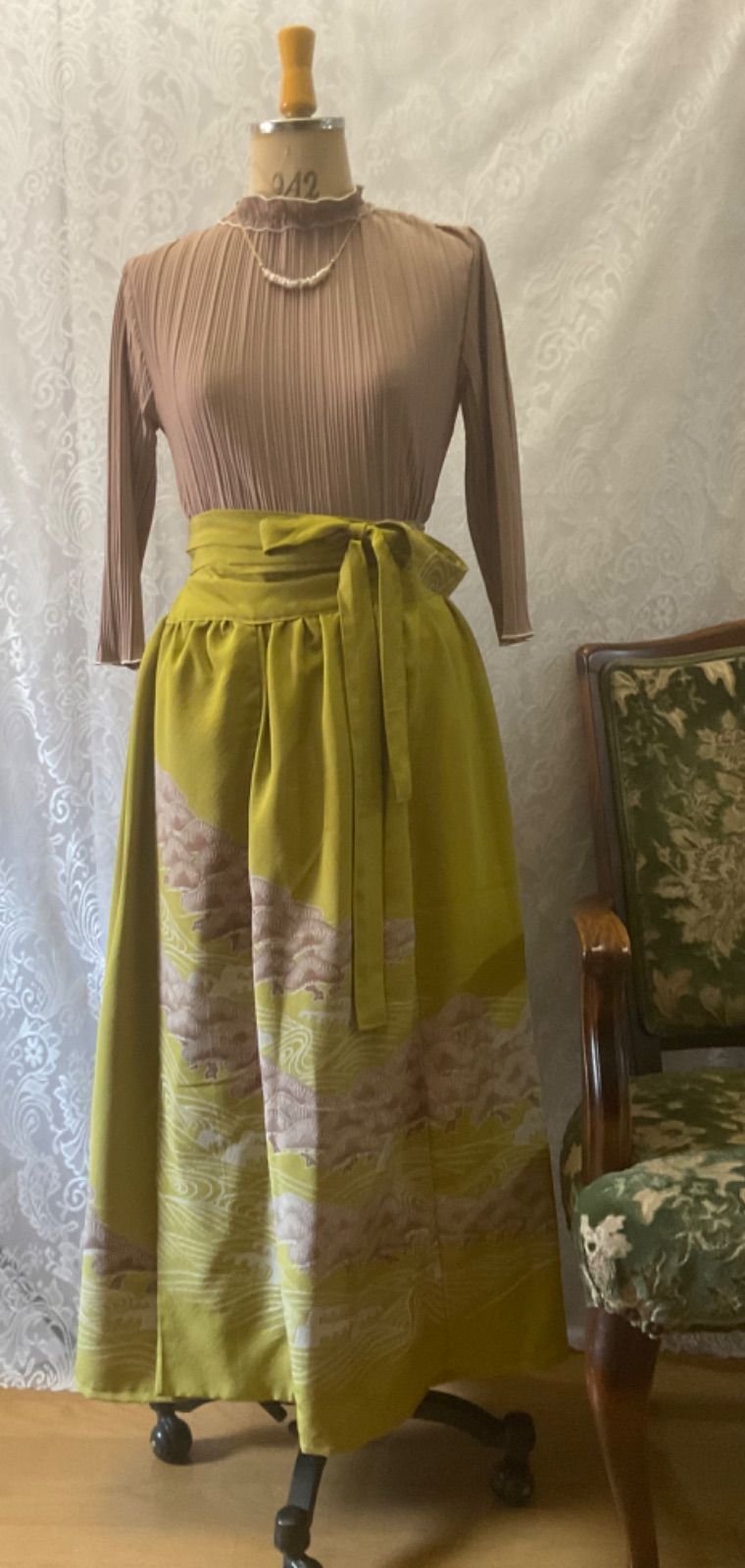 あ2408F25正絹 華やか！雅！振袖フルセット 6点セット】 楽天市場