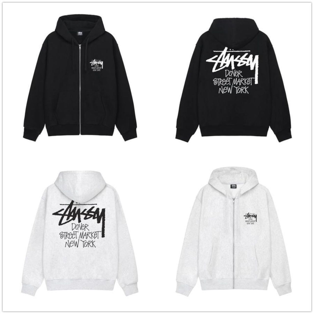 stussy ステューシー ジップアップ パーカー