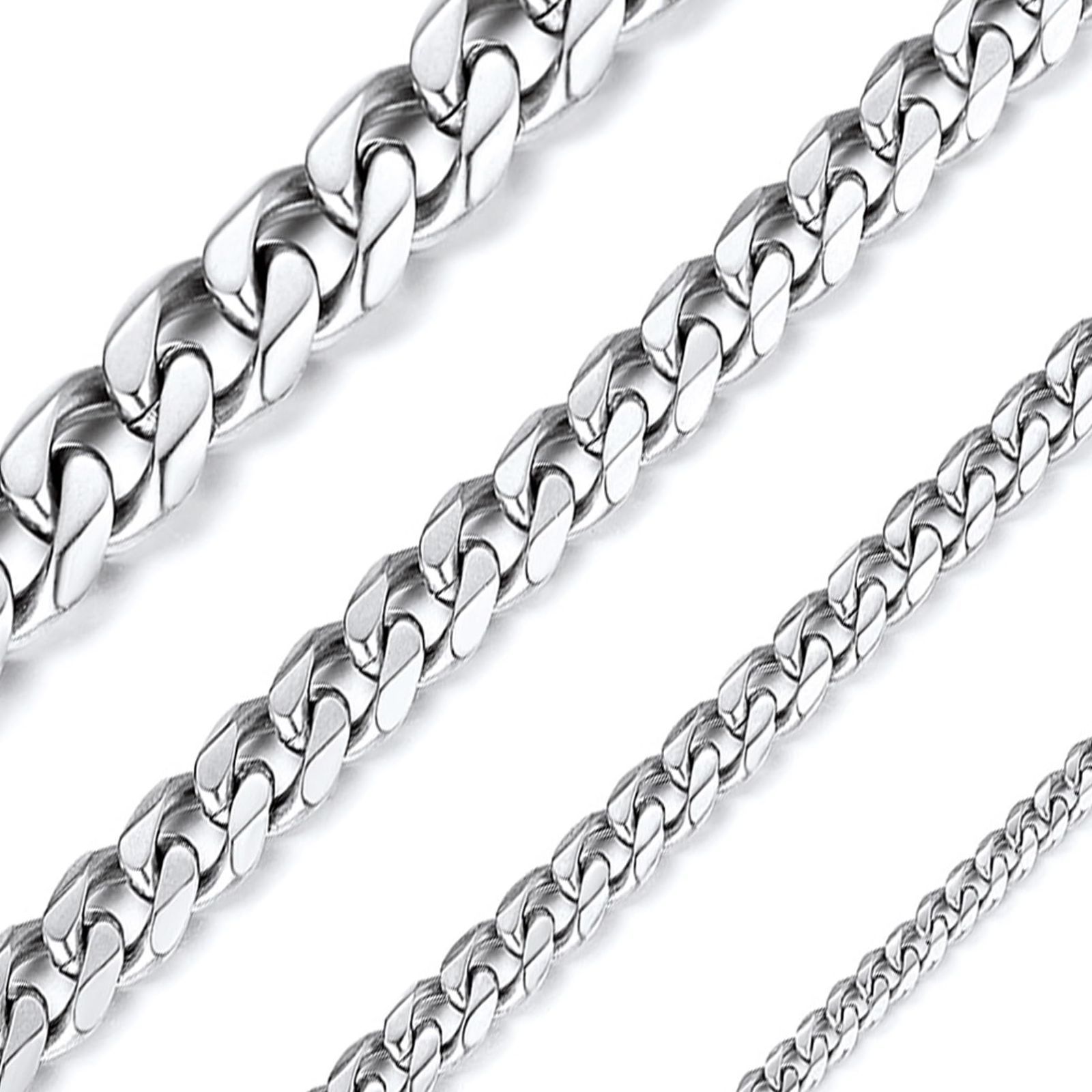 売切注意 お急ぎ下さい チェーンのみ サージカルステンレス メンズ 喜平 シルバー ネックレス 金属アレルギー対応 ChainsHouse