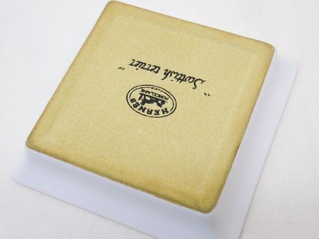 3F 美品 エルメス ミニプレート □ スコティッシュ テリア 犬