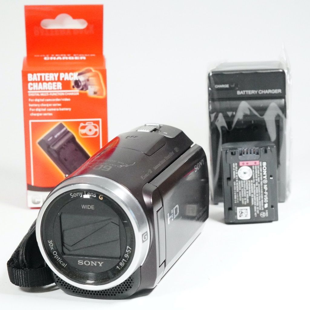 SONY ソニー HDR-CX675 ブラウン 動作OK 返金保証 /1876 - メルカリ