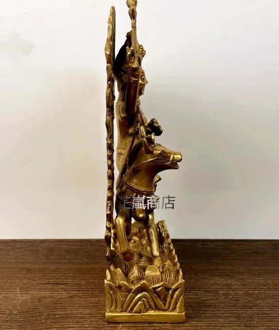銅器 仏像 吉祥天母護法仏像 驢馬に乗って財富天女 装飾品 工芸品 置物 銅器 仏像 吉祥天母護法仏像 驢馬に乗って財富天女 装飾品 工芸