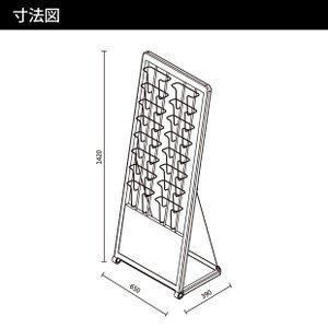 L型カタログスタンド