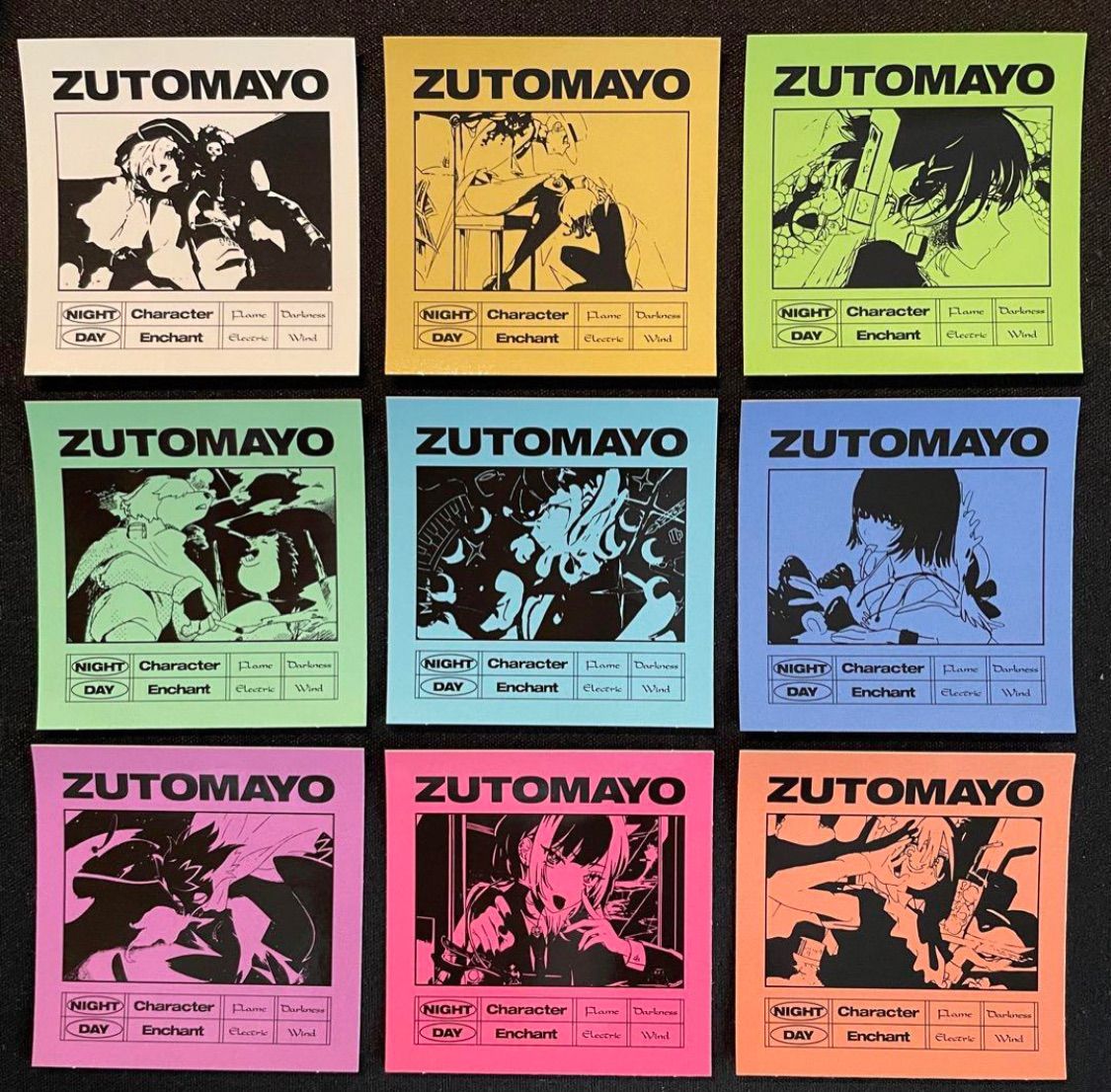 ZUTOMAYO CARD 第二弾 ステッカーセット - メルカリ