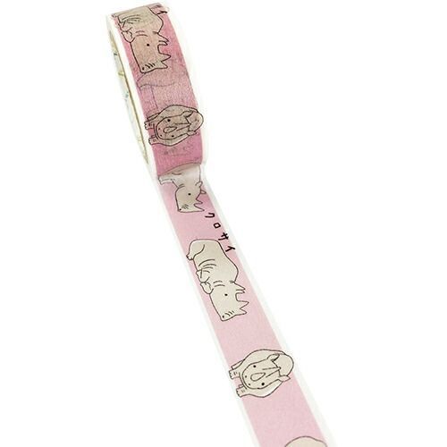 まとめ シール堂 マスキングテープ 絶滅危惧種マスキングテープ クロサイ ks-mt-10362 ×25セット