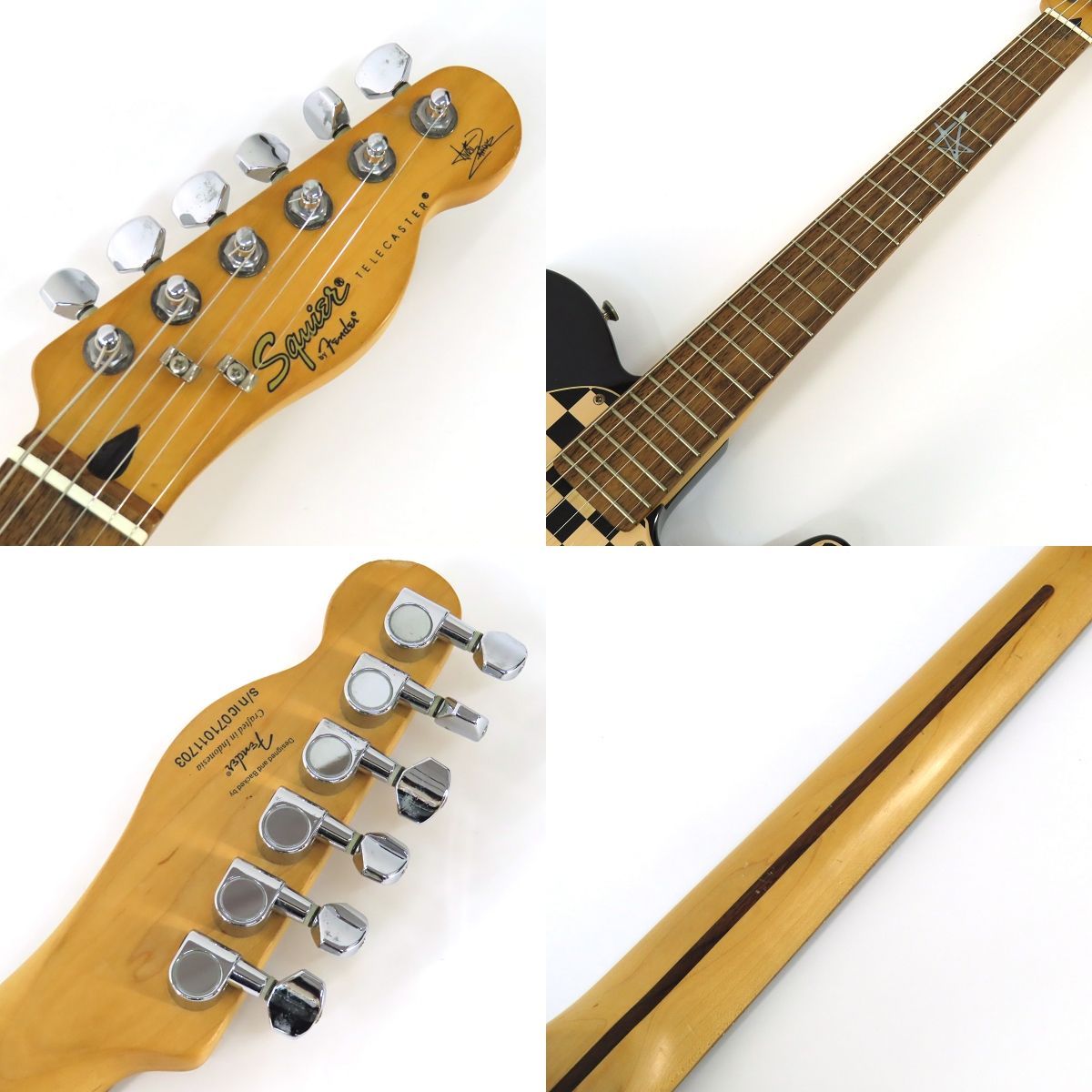 スクワイヤー アヴリルラヴィーンモデル テレキャスター 楽天市場】Squier Avril Lavigne Telecaster Checker PG 新品