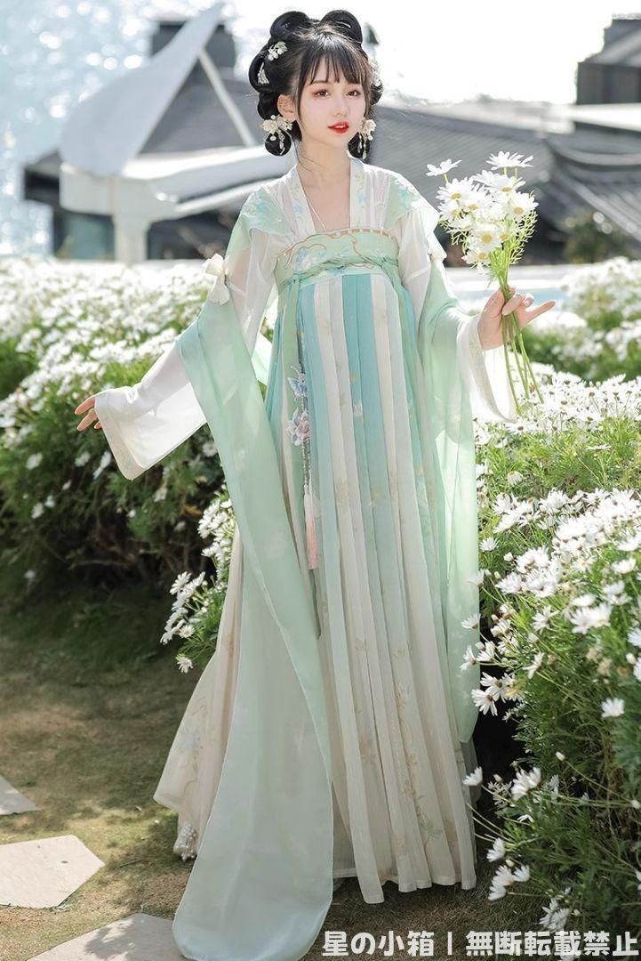 ♥ 豪華刺繍 漢服 かんふく 古風衣装 レトロ風 中華ロリータ コスプレ ワンピース 唐装 仙女服 中華風 美しい刺繍 撮影会 舞台演出 推し活 仮装 HF 264