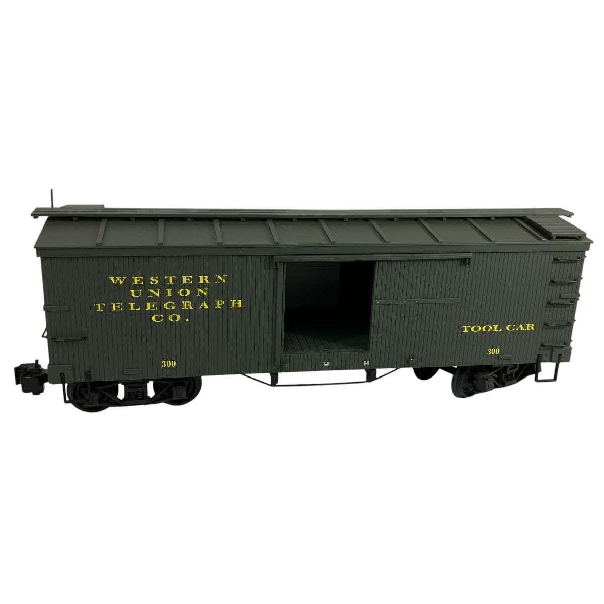 Delton Locomotive Works ツールカー 有蓋貨車 Gゲージ 鉄道模型