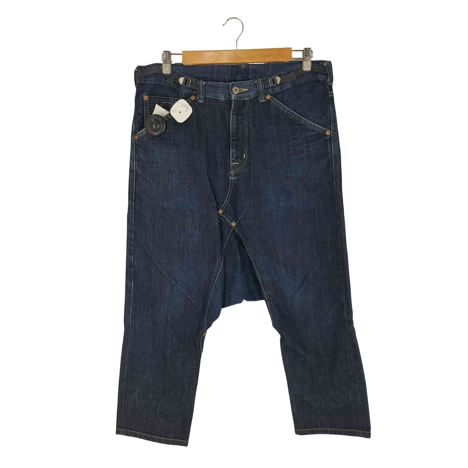 GANRYU セルビッチ デニム サルエルパンツ S FUMITO GANRYU 公式オンラインストア限定の サルエルのデニム