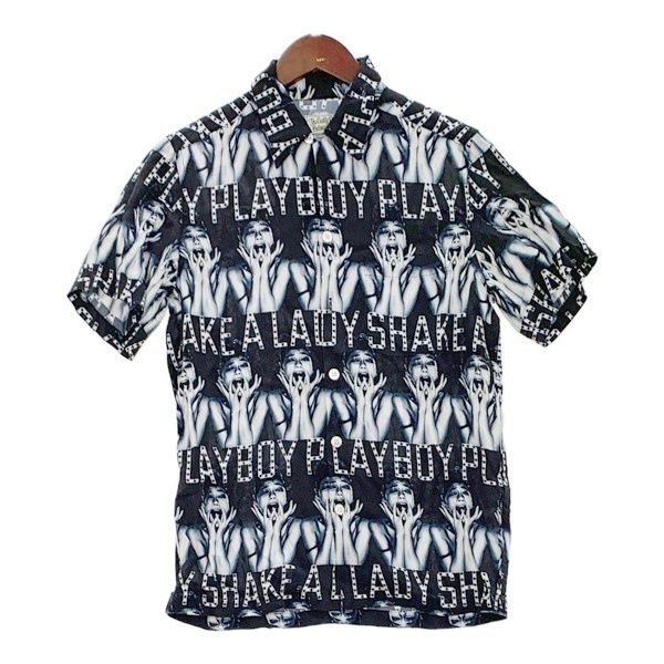 ワコマリア ANGELA BABY ALOHA SHIRT アンジェラベイビー アロハシャツ ブラウス 半袖 野口強 レーヨン WACKO MARIA  トップス DM12108□ - メルカリ