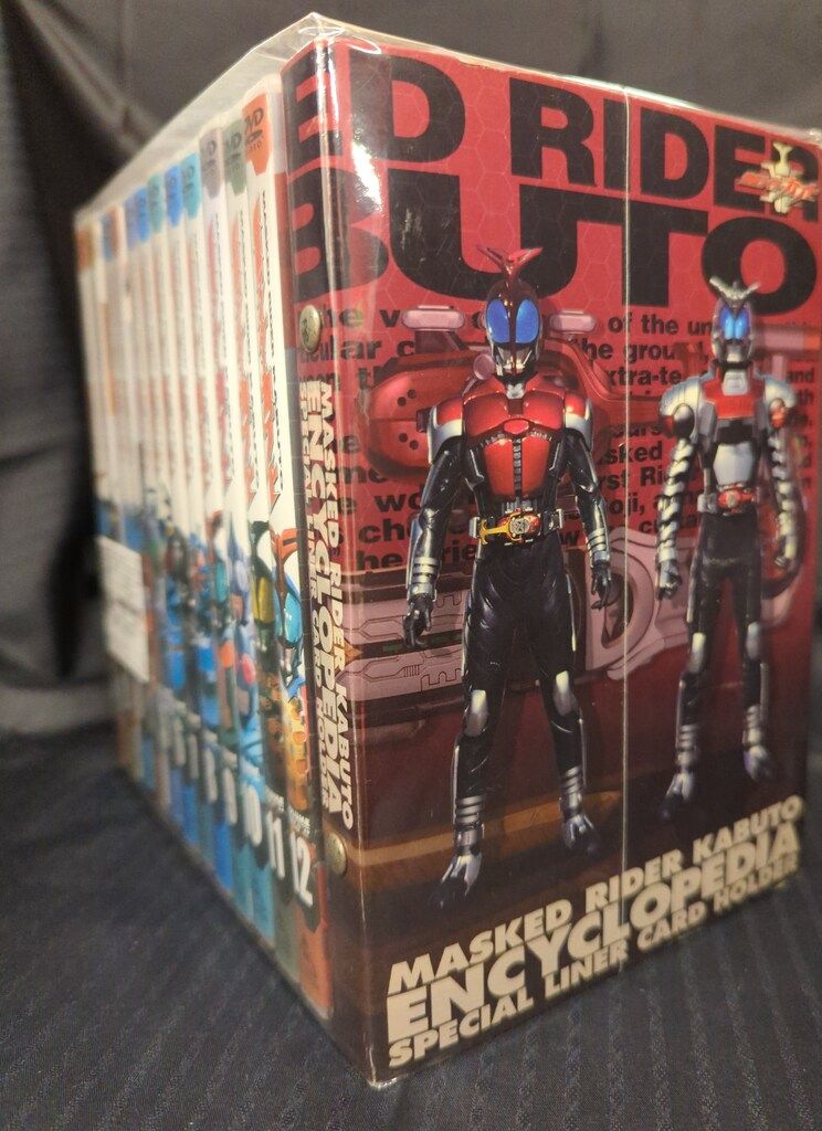 特撮DVD 仮面ライダーカブト 初回全12巻 セット
