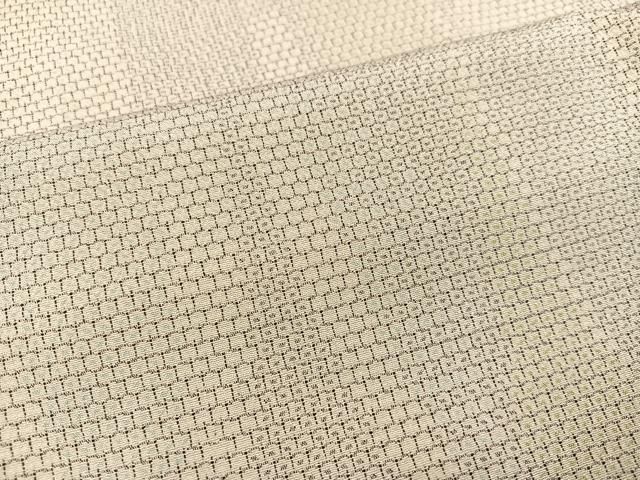 平和屋着物○本塩沢 110亀甲 変わり立涌 正絹 逸品 AAAZ6848ph