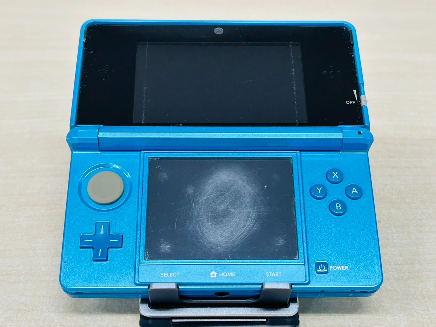 ニンテンドー3DS ライトブルー　動作確認済　QA4387 動作確認済】 ニンテンドー3DS ライトブルー