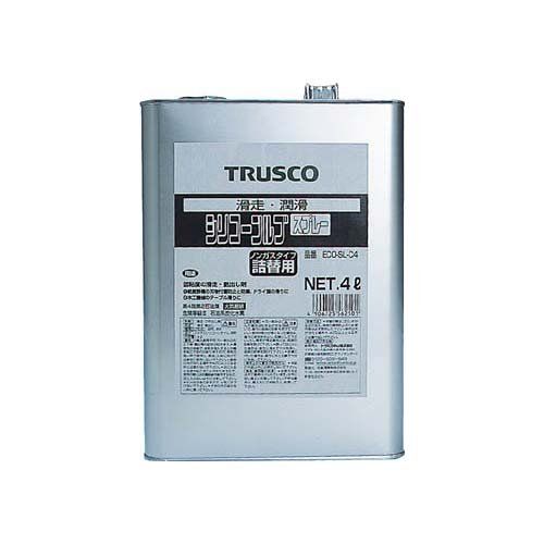 2営業日で発送 TRUSCO トラスコ中山 TRUSCO αシリコンルブスプレー 詰替用 4L ECO-SL-C4 5123119