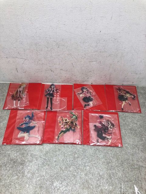 西尾維新 大辞展 アクリルスタンド 7点セット 【G0675-007】081 西尾維新 大辞展 アクリルスタンド 7点セット 【G0675-007】081