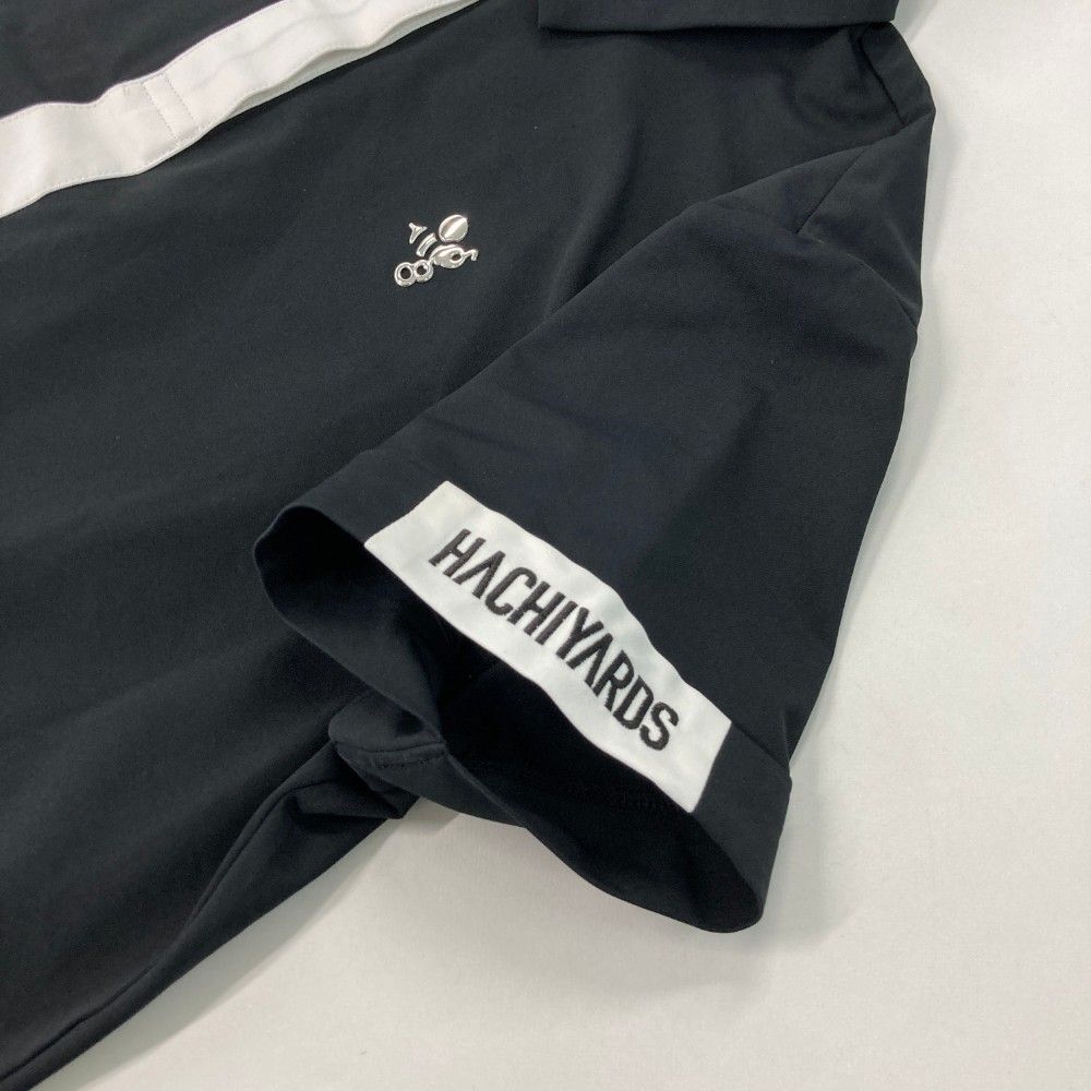 ハチヤーズ　レディースL ポロシャツ 8YARDS / Women's Backslash MockNeck | White