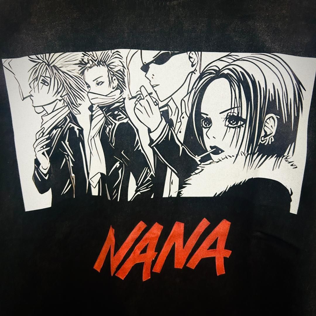 NANA リプリント Tシャツ 半袖 メンズ 個性的 L XL 中島美嘉 8 NANA T