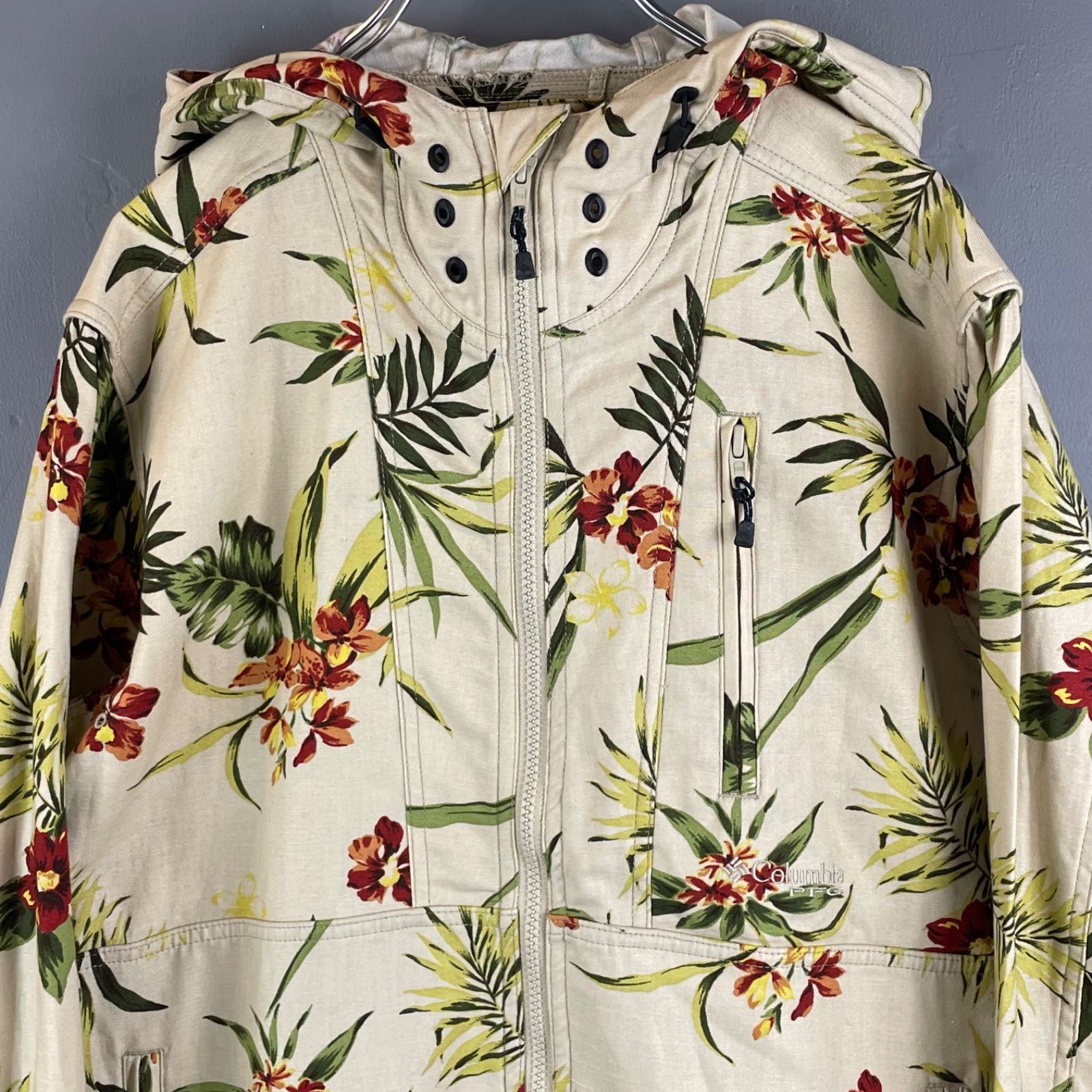 Columbia OMNI-SHIELD Cotton/Linen Full Zip Mountain Parka