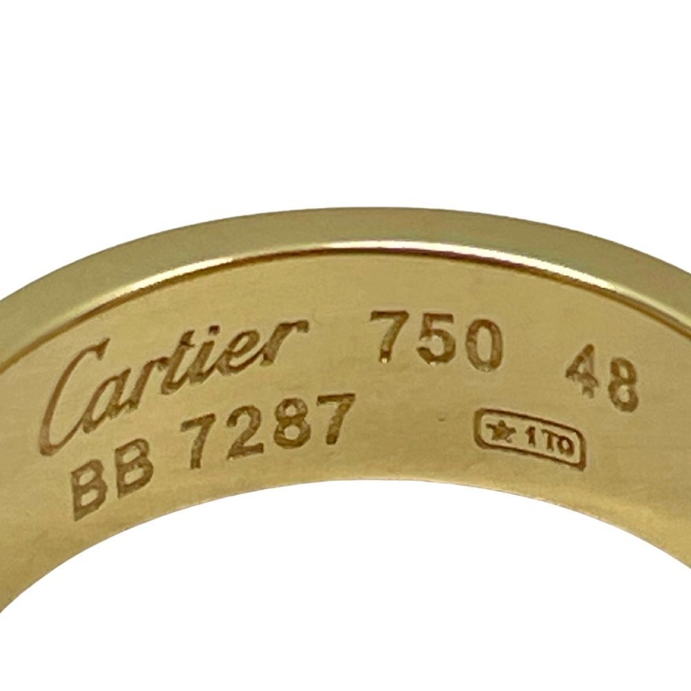 【最終値下げ】 Cartier ラブリング 750ゴールド サイズ61 カルティエ Cartier ラブリング K18イエローゴールド 750